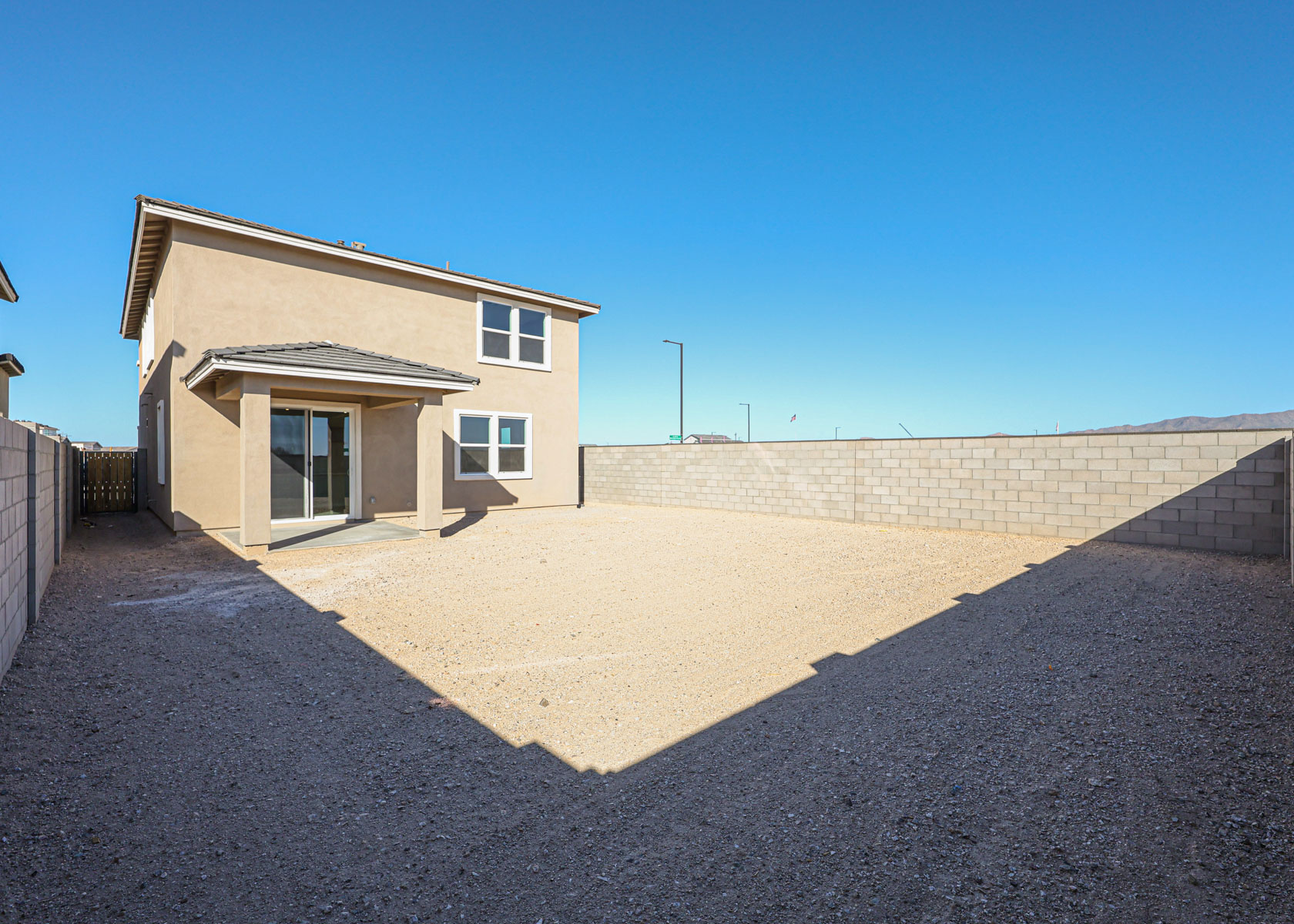 A building with a brick wall.