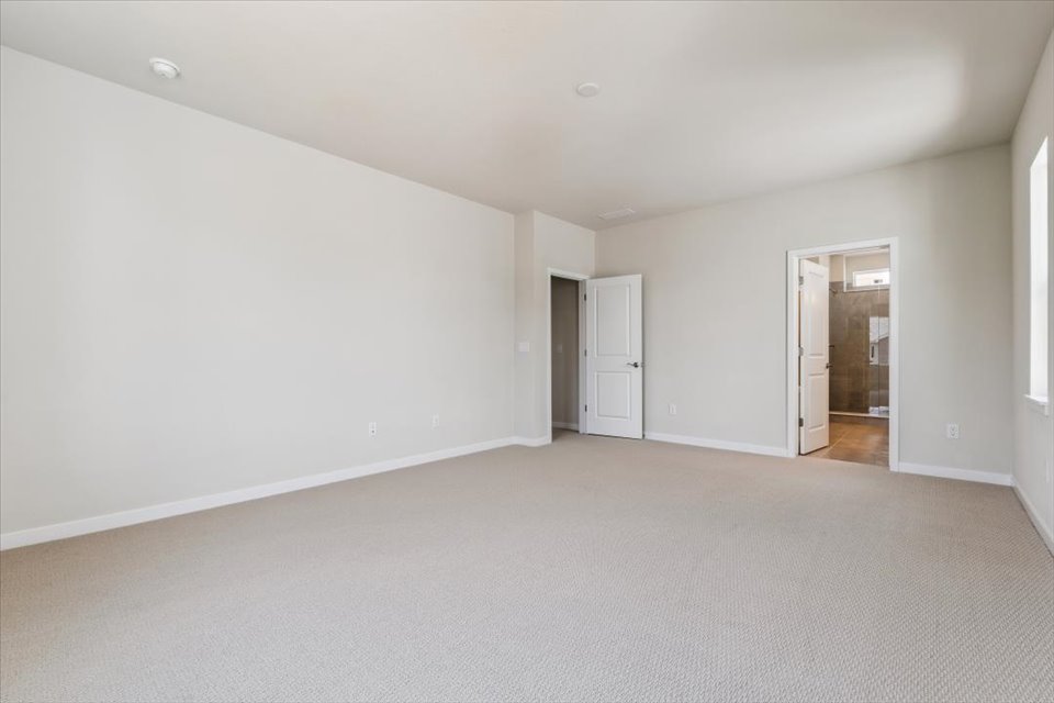 A room with white walls.