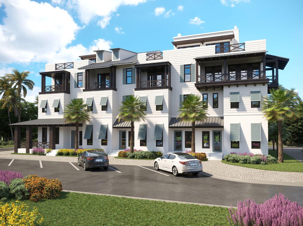 Breakwater Villas Townhome Exterior Render
