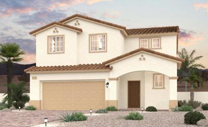 A house with a garage.