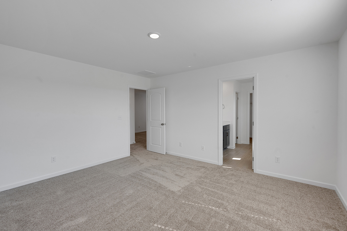 A room with white walls.