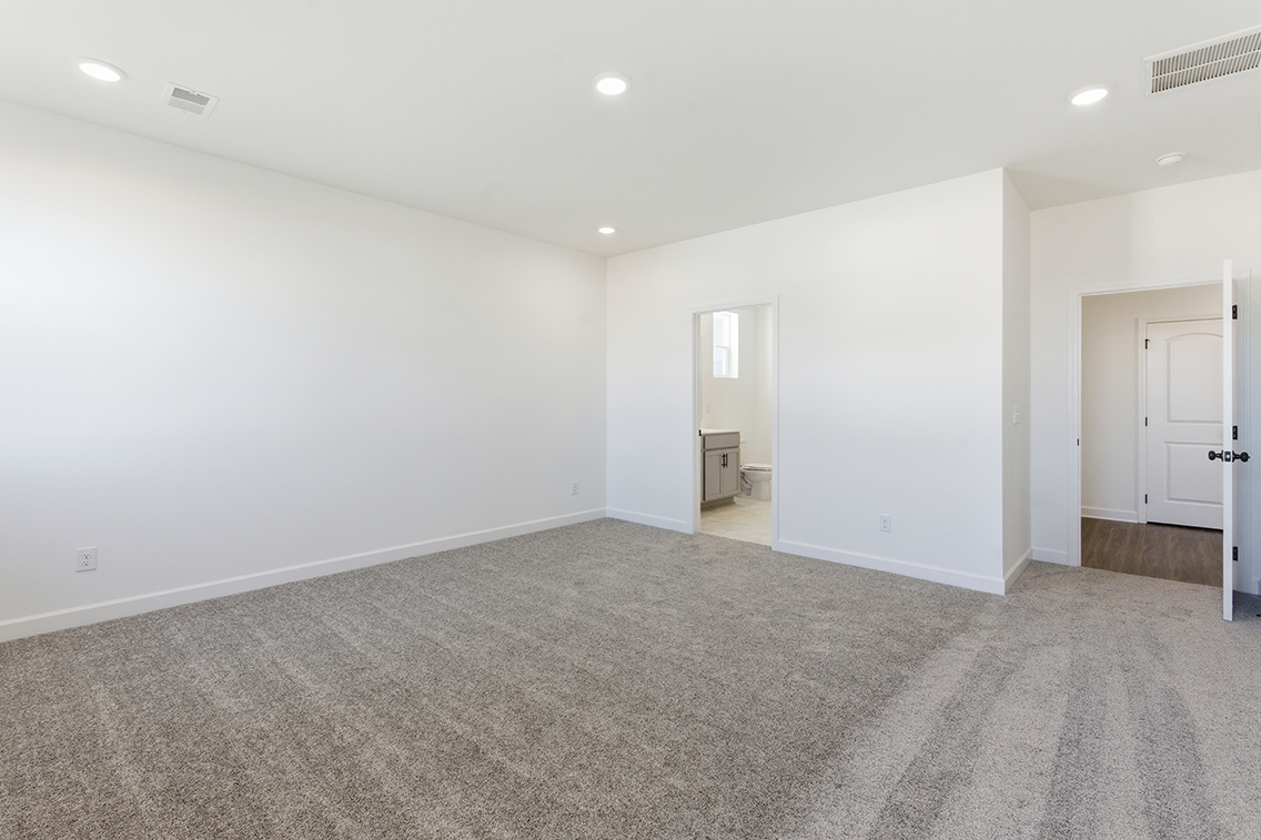 A room with white walls.