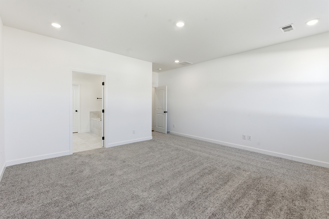 A room with white walls.