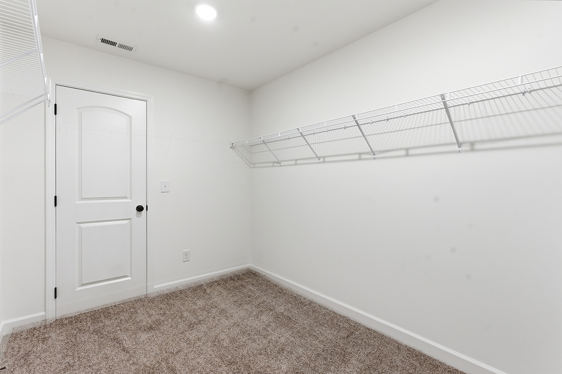 A room with white walls.