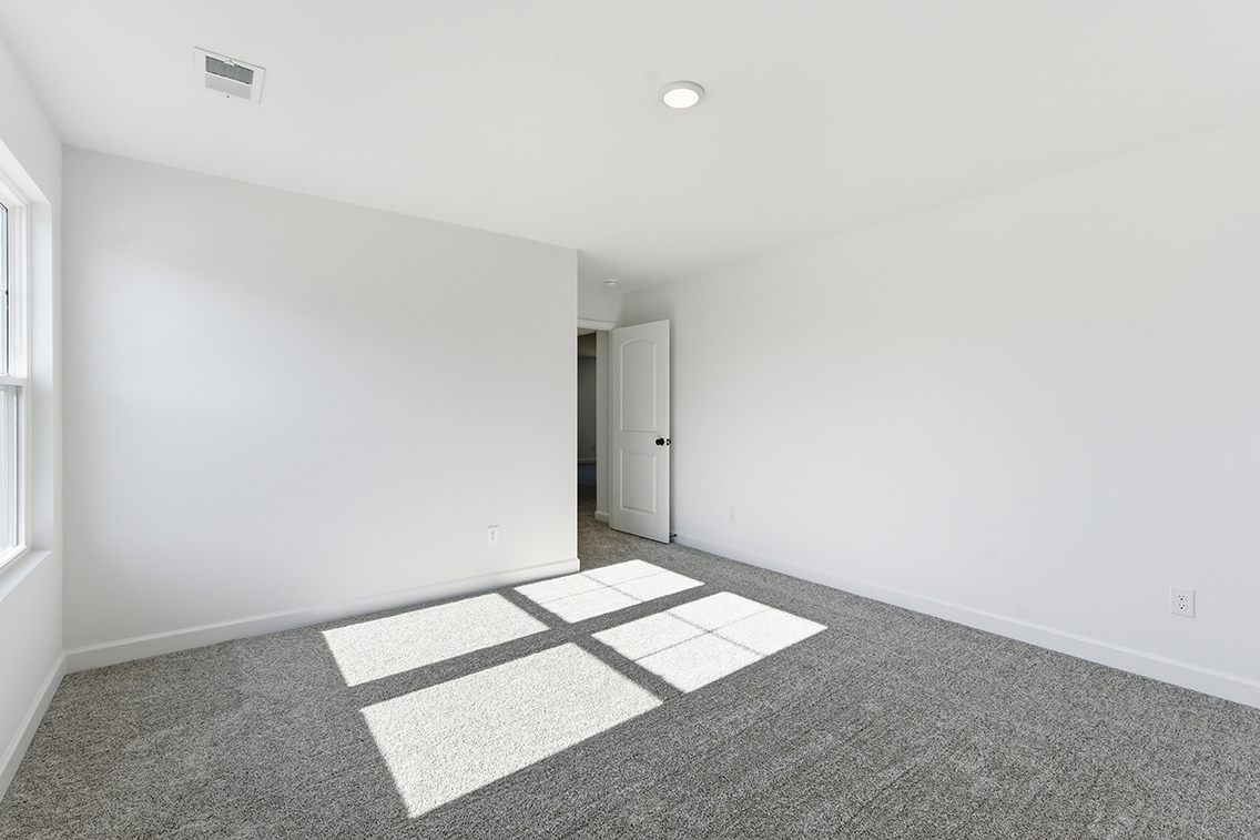 A room with white walls.