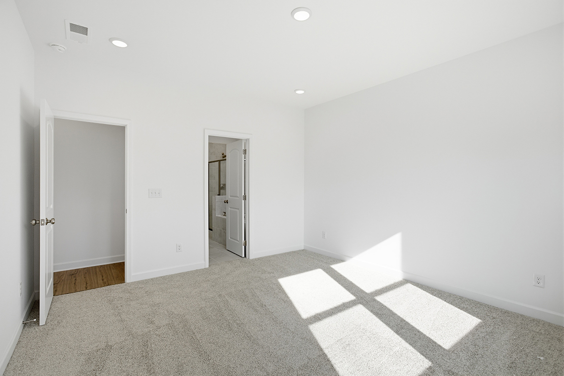 A room with white walls.