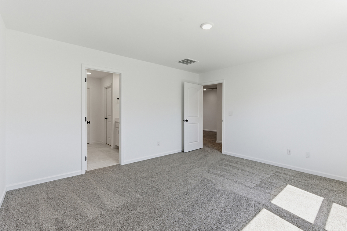A room with white walls.
