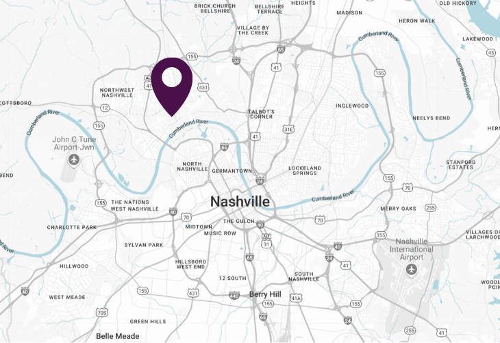 Stokers Village Nashville Map