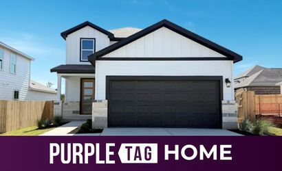 A house with a garage.