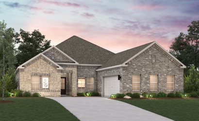 A house with a driveway.