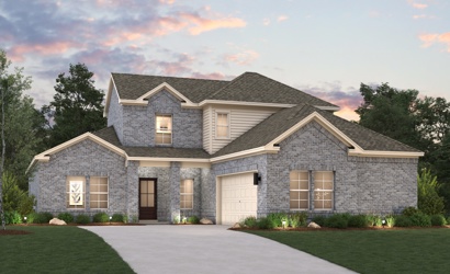 A house with a driveway.