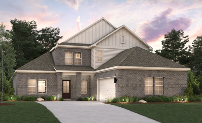 A house with a driveway.
