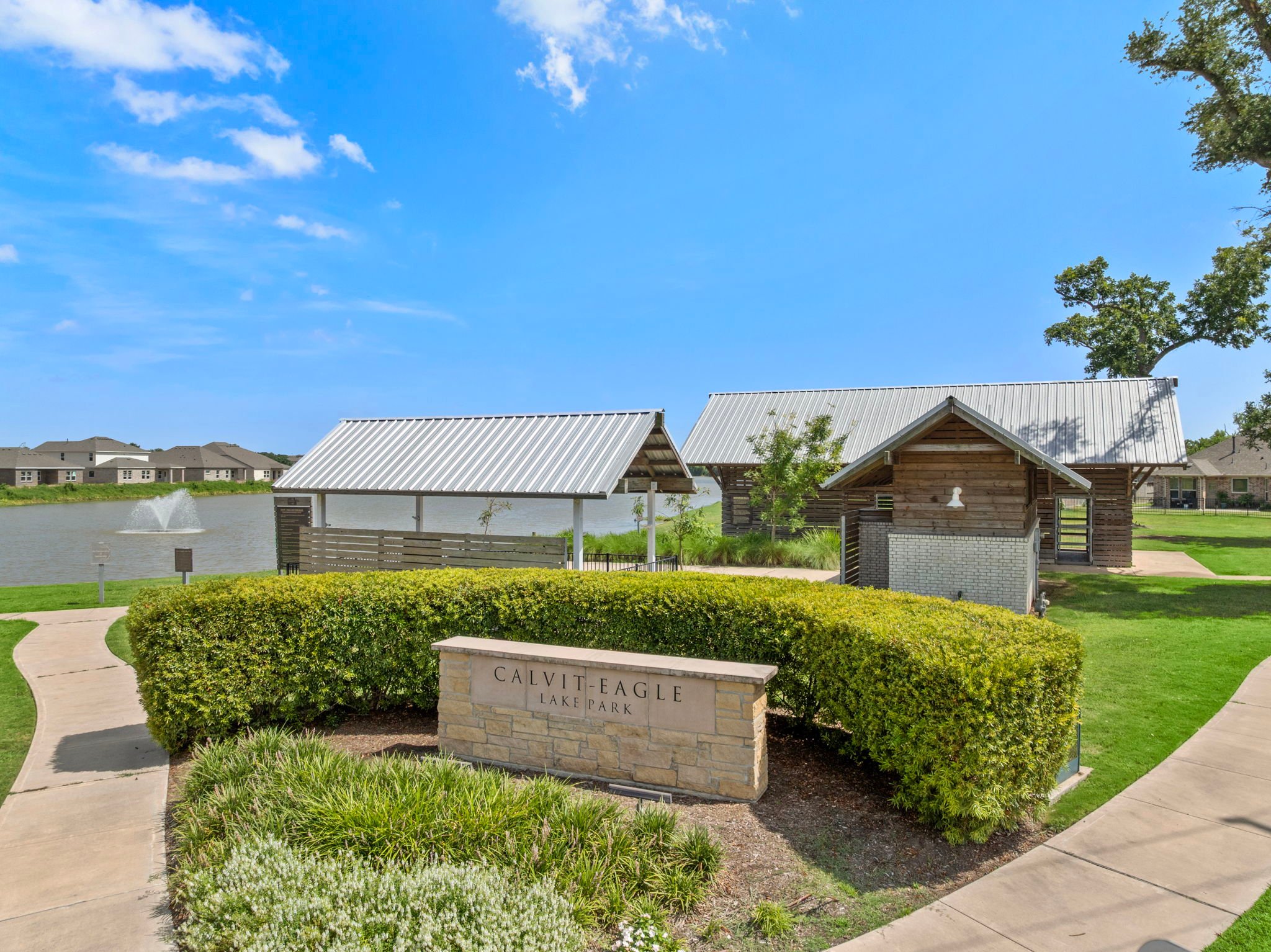 A building with a sign in front of it.