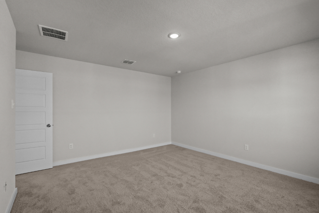 A room with white doors.