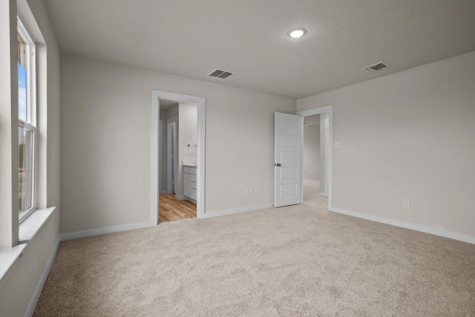 A room with white walls.