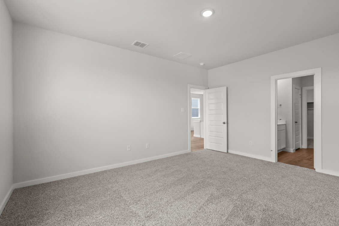 A room with white walls.