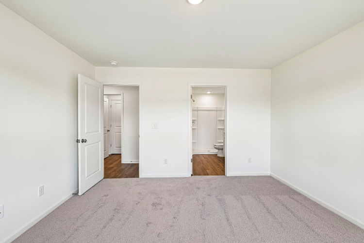A room with white walls.