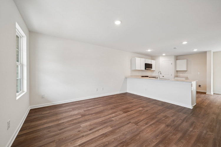 A large empty room.