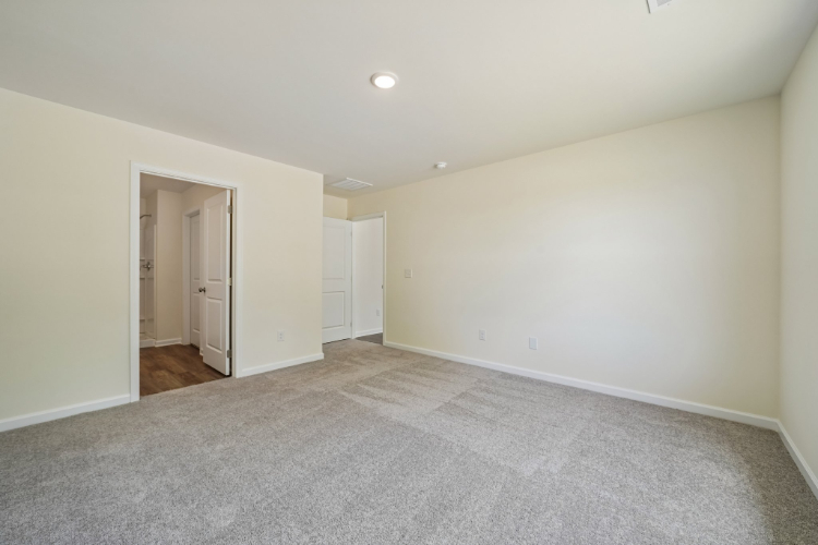 A room with white walls.